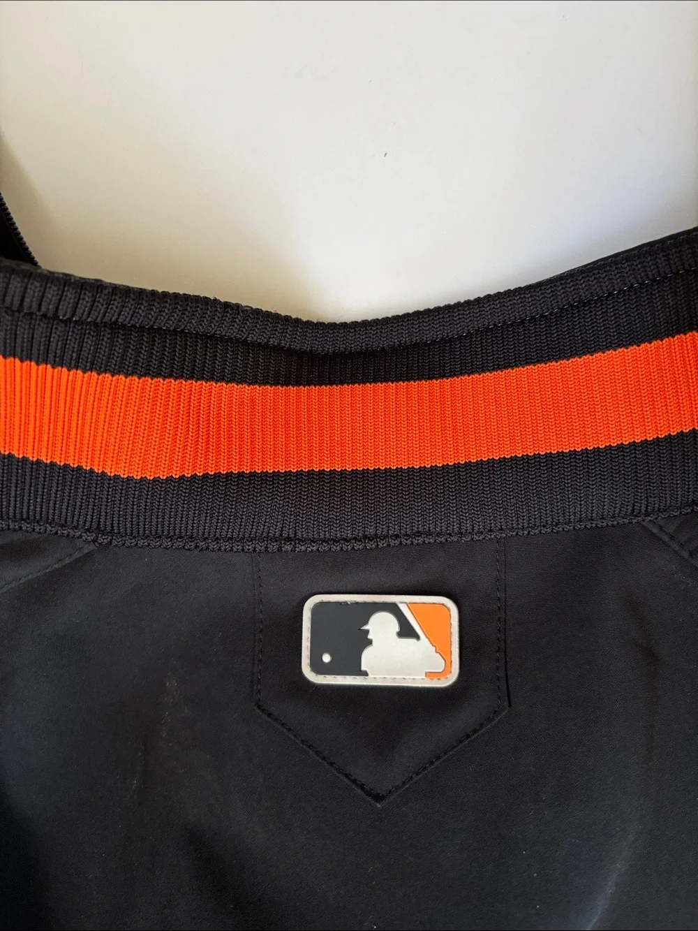 Vintage Majestic MLB San Francisco Giants Jacket Therma Base Black Men's XL